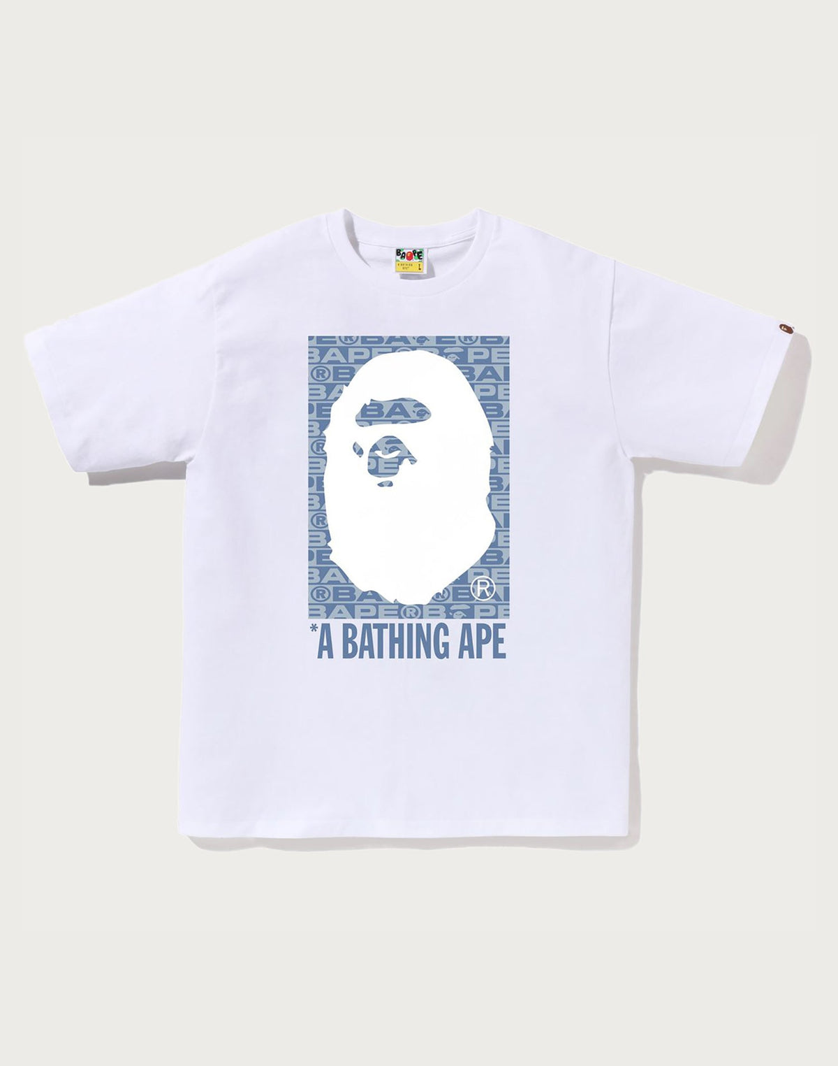 LUX SPORT PATTERN BOX APE HEAD TEE MENS