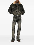 Diesel ruched denim jacket