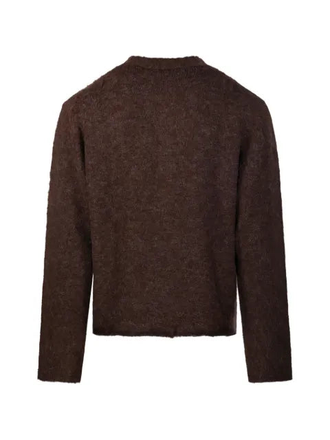 Diana Studio brushed-finish henley sweater