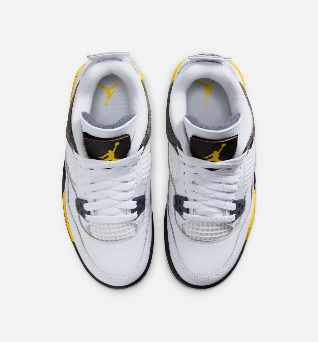 Air Jordan 4 Retro Rare Air Tour Yellow Grade School Lifestyle Shoe